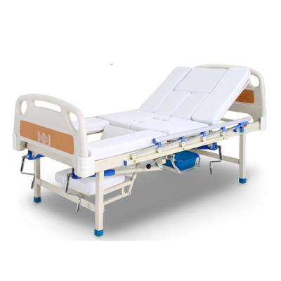 China 2000*900mm Urinal Closed Hospital Patient Bed Back Starting Leg Lift for sale