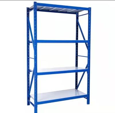 China Warehouse Cargo Storage Longspan Medium Duty Type Rack Shelves Customized for sale