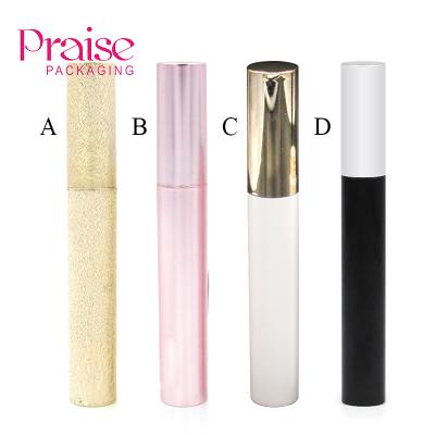 China Fashionable wholesale spot, MOQ is 50, 10/12ml plastic packaging cosmetic makeup mascara tube empty container with brush for sale