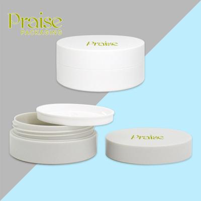 China Wholesale Cosmetic Empty Cosmetic Cream Container, ABS Plastic Round Eye Mask Jar Packaging, Custom Printing for sale