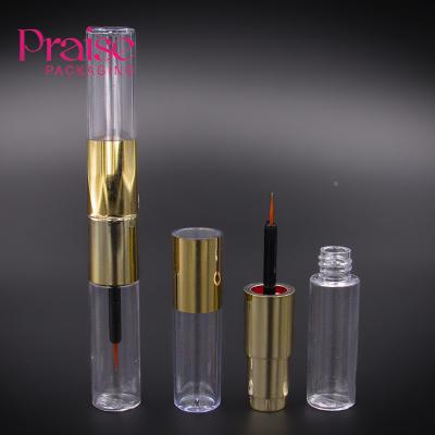 China High Cosmetic Grade Elegant Clear Cosmetic Liquid Empty Eyeliner Tube Plastic Container for sale