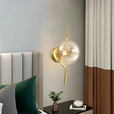 China European creative professional factory style bedroom interior decoration G9 25W light bulbs wall lamp for sale