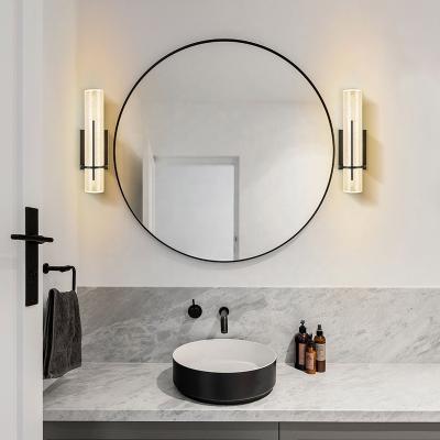 China Modern Modern Wall Light Hallway Led Vanity Mount Bedside Black Wall Lamps Sconce For Bathroom Above Mirror Bedroom for sale