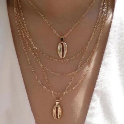 China Retro exaggerated BOHEMIA multi-layer neck chain alloy inlaid female diamond metal necklace foreign trade wholesale for sale