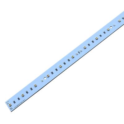 China 10mm 12mm width 24v 35w 270nm-280nm linear light disinfection uv-c germicidal strip led purple lighting sterilization for sale