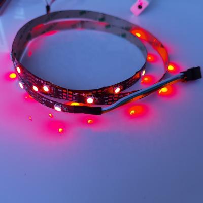 China LANDSCAPE 60 leds/m 4 in 1 sk9822 led dc power strip sk8612 sk6812 light strip wwa accessible cuttable 5v for sale