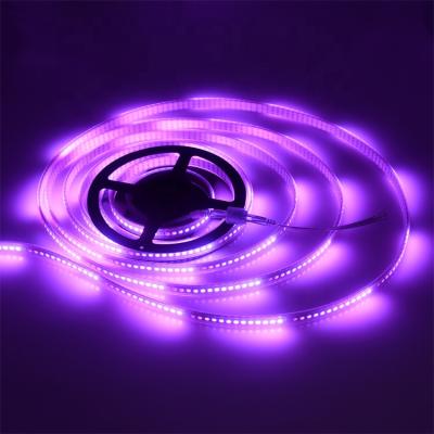 China Outdoor decoration affordable single color led strip rgb 120 led meter 12v rgb 5050 ip20 ws2815 ws2818 for sale