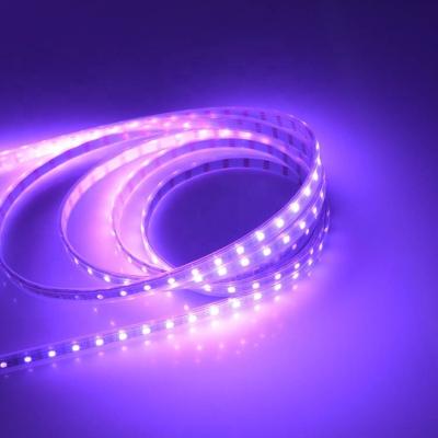 China ip 5050 67 ip66 accessible theme park 14w 3 oz pcb led strip 5m waterproof 12v turn rgb led strip light set for sale