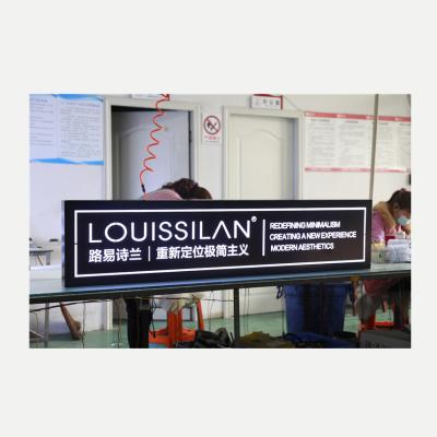 China Custom House Address Sign Restaurant Cafe Led Sign Led Light Box Bright Acrylic Outdoor Led Lightbox Advertising Light Boxes for sale