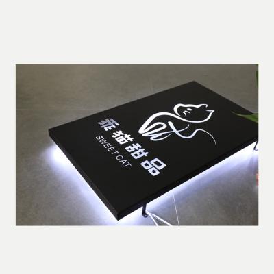 China Custom Outdoor Waterproof Acrylic Led House Address Sign Box Sign Stainless Steel 3D Light Box Letter Sign For Advertising for sale