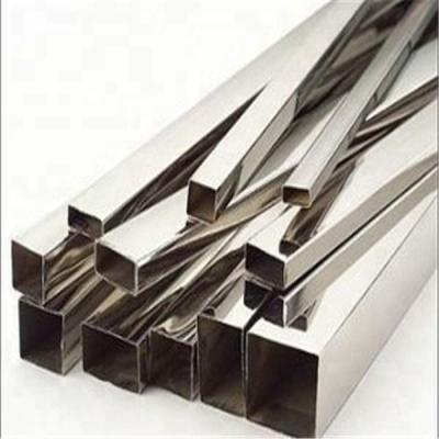 China Construction 201 Stainless Steel 304 316 Square Tube , Stainless Steel Square Pipe Price Manufacturer for sale