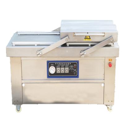 China Double Chamber Food Vacuum Packing Machine For Seafood Salted Dry Meat Fish Pork Beef Rice Vacuum Packing Machine for sale