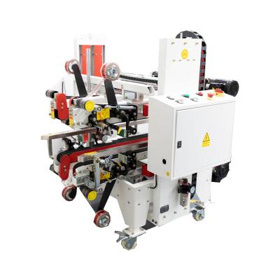 China Automatic Fast Food Carton Continuous Liner Machine Four Corners Edge Packing Machine for sale