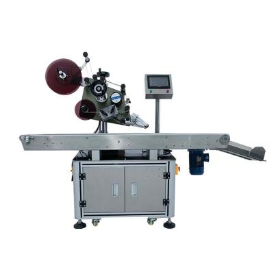 China food semi-automatic small plane labeling machine fully automatic desktop flat labeling machine for sale