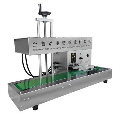 China Food Glass Bottle Aluminum Foil Sealing Machine Large Diameter Desktop Plastic Sealing Machine for sale