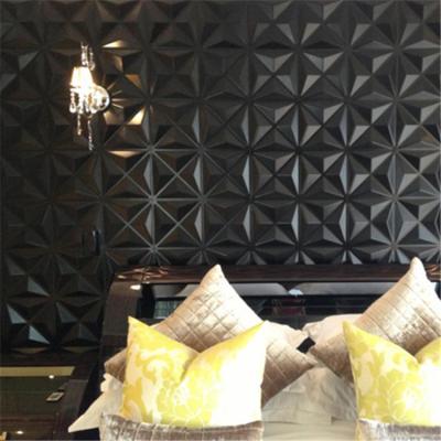 China Fireproof + Waterproof + Formaldehyde Free + Fireproof Waterproof 3D Panel Wallpaper and Background Wall Decoration PVC Rust Proof Living Room TV Indoor and Outdoor 3d Panel for sale