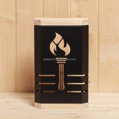 China Computer Control Panel Seepexd Stainless Steel Shade Sauna Room for sale