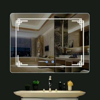 China 6400K Touch Screen Bright Cool White Bathroom Using LED Light Vanity Mirror for sale