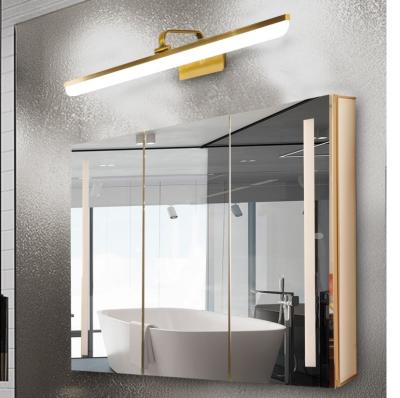 China Modern bathroom sink mirror cabinet with light for sale