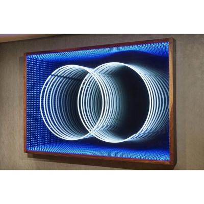 China 2020 IP44 LED Infinity Illuminated Hot Selling High Quality Decorative Mirror For Hotel Decoration for sale