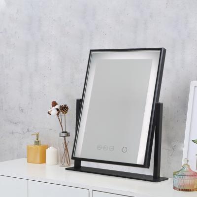 China Mini Desktop Hollywood Mirror lit with speakers for makeup for sale