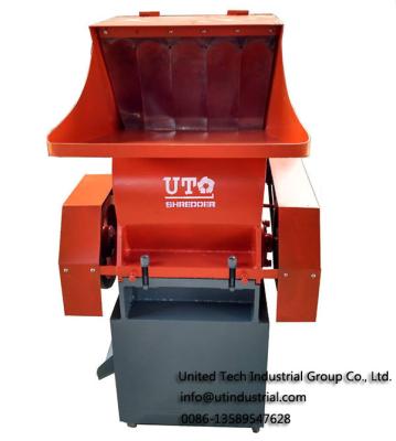 China plastic granulator / solid waste solved / waste plastic crushing and recycling/ compact can be customized for sale