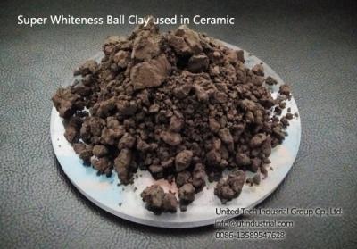 China High Plasticity Ball Clay For Refractories, Ceramics, Super-Whiteness Ball Clay For Ceramic Tile for sale