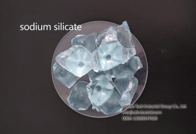 China Dry method water glass lump, Sodium Silicate lump, Na2O mSiO2, water sofenter industrial grade CAS 1344-09-8  lump for sale