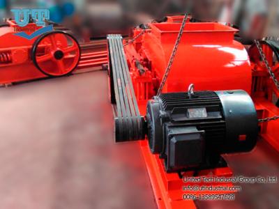 China double roller coal crusher twin roller crushing machine ore crusher teeth roller smooth roller be customized crusher for sale