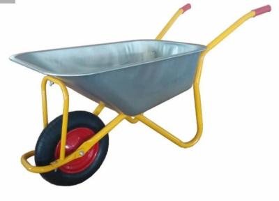 China CE Certification Garden Machine Tools 0.6mm 5 Cuft Steel Wheel Barrow for sale