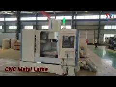 Vertical CNC Metal Lathe Milling Drilling High Precision For Metal Working