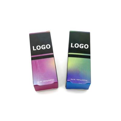 China Recyclable Custom Paperboard Making Paper Box Gift Packaging Perfume Atomizer Box With Plastic Tube for sale