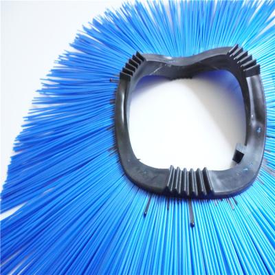 China Factory Supply Sustainable PP Stiffen Snow Sweeping Brush Disc Wafer Brush for sale