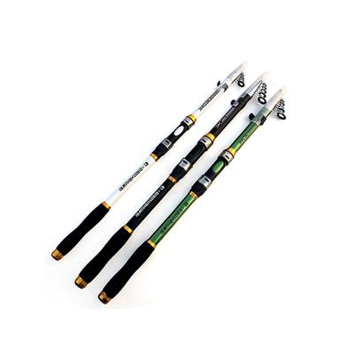 China 80% FRP + 20% Carbon Fiber 2.1M -3.6M Carp Fishing Rod Telescopic Fishing Rod Hard Conductor Carbon Fiber Fishing Pole for sale