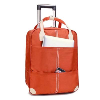 China New Larger Capacity Waterproof Duffel Bag Trolley School Bag Handbags Luggage Bag With Wheel for sale