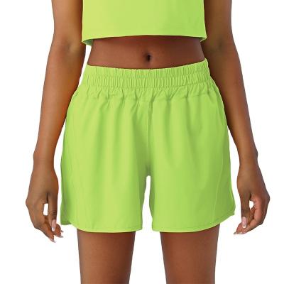 China 2022 Wholesale Lady Polyester Shorts Anti-wrinkle Beach Running Shorts Mesh Scratching Abbreviations Woman for sale