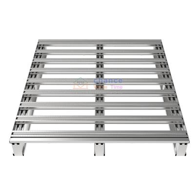 China Cost Effective Recyclable Recyclable Antirust Light Weight Steel Transport Metal Pallets for sale