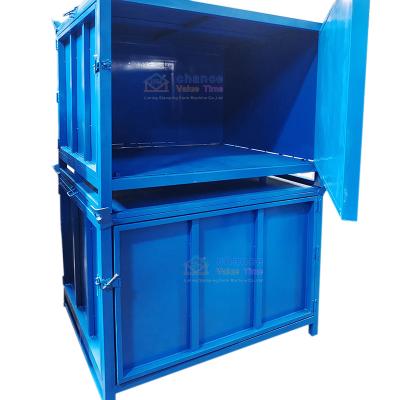 China Lockheer Transport Customized Colors with Extra Bottom Steel Wheels Pallet Boxes Cases for Warehousing and Logistics Turnarounds for sale