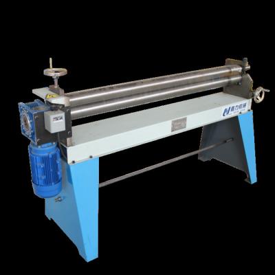 China food & Beverage Factory Air Metal Plate Electric Asymmetric 3 Roller Rolling Bender Machine For Round Tube Pipe for sale