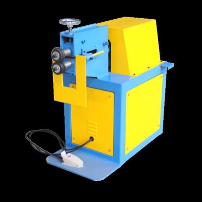 China food & Beverage Factory Sheet Metal Round Tube Clamping Machine And Electric Rotary Grooving Machine for sale