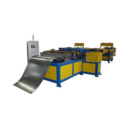 China Garment shops factory direct sale tdf flange bending machine automatic duct production line 5 square duct production line for sale