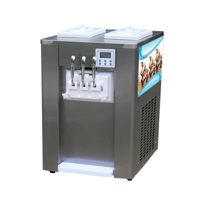 China Snack Factory Table Soft Ice Cream Machine Commercial Helados Maquina Top Ice Cream Making Machine Soft Serve Ice Cream Machine for sale