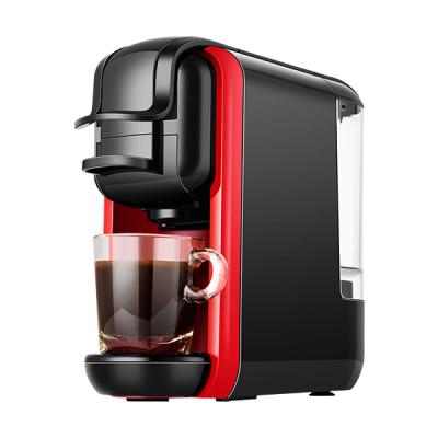 China Hotel Multi Capsule Coffee Machine Maker 3 in 1 Compatible with Nespresso Dolce Enthusiasm Coffee Powder for sale