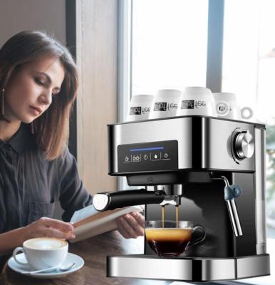 China Hotel Coffee Machine Stainless Steel Automatic Body Italian Espresso Coffee Maker for sale