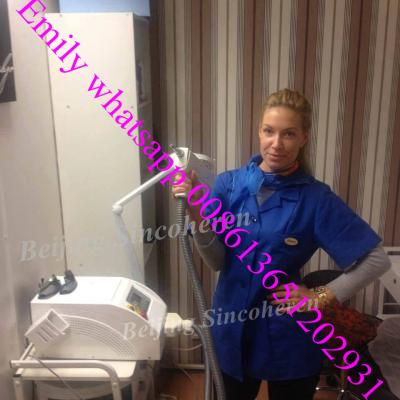 China Q Switch Nd Yag Laser Tattoo Removal System 1064 Nm 532nm Nd Yag Laser for sale