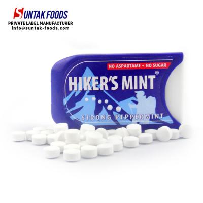 China Pocket size Freshing Sugar Free Xylitol Mints With pp dispenser for sale