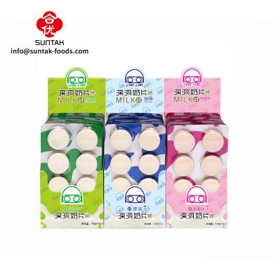 China Glucose Vendor Fruit Candy Hot Milk Flavored Soft Milk Chewy Candy for sale