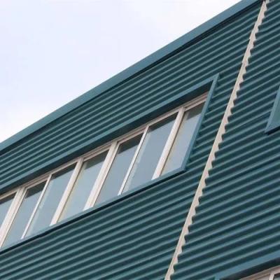 China Sound Insulation Corrugated Metal Ceiling Panels Perforated Corrugated Panel 30mm for sale