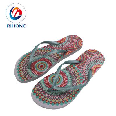 China CUSHIONING Good Quality Rubber Slipper OEM Printing Custom Logo Size Adult Wedding Favors Flip Flop For Gift for sale