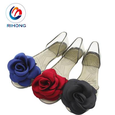 China CUSHIONING manufacture 2021 hot selling pvc to freeze slipper women import flat sandal china for sale